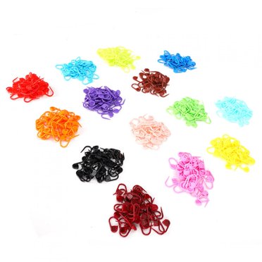Verrouillage au Crochet pour Tricot, 700 Pcs Marqueurs de Point de Tricot Accessoires de Tricot Colorés Épingle à Tricoter Ultra Réactive