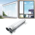 thumbnail image 3 of Summer One Way Window Film For The Summer Window Tint Home Window Film See Out Not In Women Reflective Window Film Sun Blocking Daytime Heat Control Removable For 20x39.4in Kid Stickers Valentine, 3 of 3