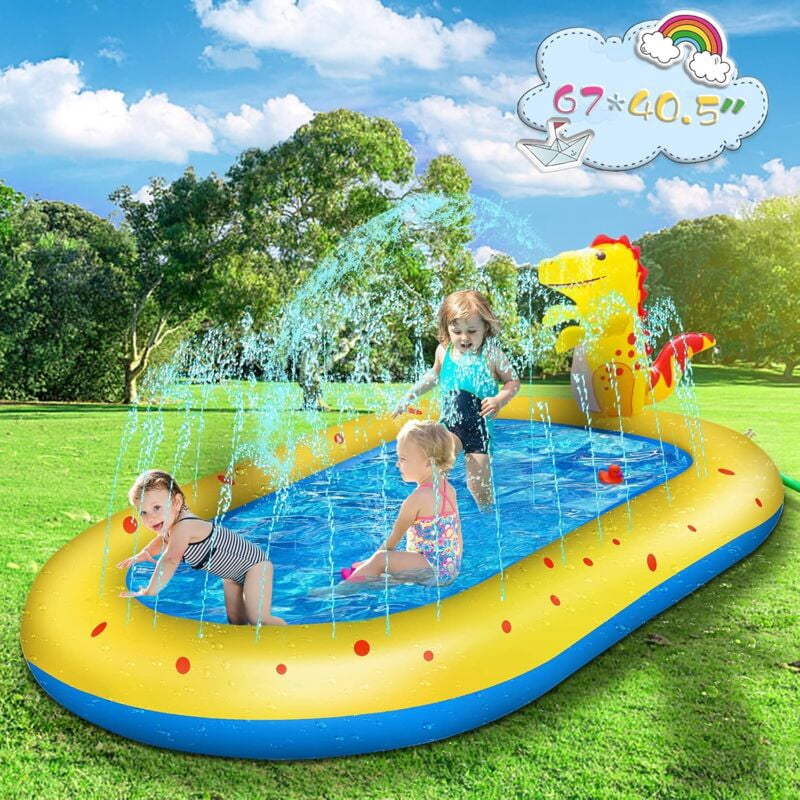 Arroseur Crabe Pour Enfants – 3 Modes De Jets + Jeu Cornhole Avec Sacs, Activités Aquatiques Extérieures