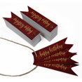 thumbnail image 3 of Inkdotpot Real Gold Foil Happy Birthday Tags Favor Hang Paper Tags 100 Pieces, 3 of 6