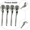 thumbnail image 4 of 4pcs Sturdy 316 Stainless Steel Spoons: Stylish, Comfortable and Versatile!, 4 of 12