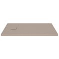 thumbnail image 3 of vidaXL Plateau de Base de Douche SMC Brun 100x80 cm, 3 of 5