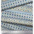 thumbnail image 2 of Soimoi Cotton Cambric Fabric Aztec Geometric Decor Fabric Printed Yard 42 Inch Wide, 2 of 3