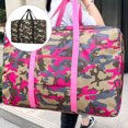 thumbnail image 3 of Decodeary Stackable Storage Bag Reusable And Easy To Waterproof Travel Storage Bag Luggage Brown camouflage Large size, 3 of 6