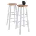 thumbnail image 2 of Winsome Element 29" Bar stool Natural/White, 2 of 6