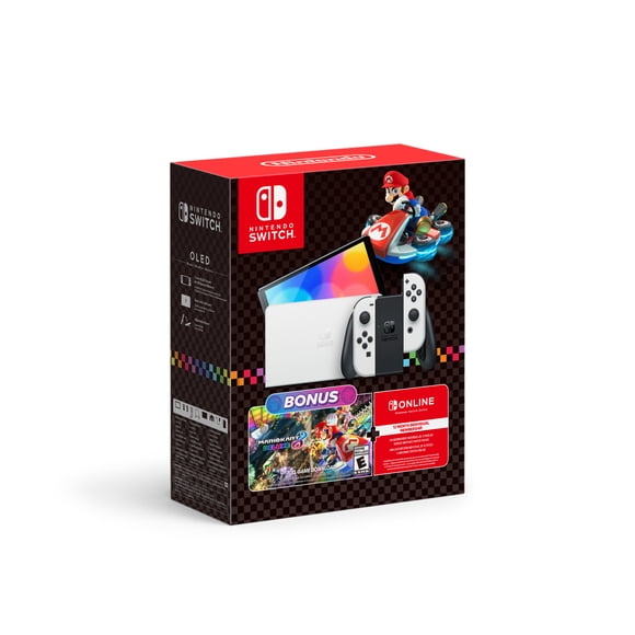 Nintendo Switch™ – OLED Model: Mario Kart™ 8 Deluxe Bundle