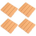 thumbnail image 3 of Carreaux de Terrasse en Plastique Emboîtables 4 Pcs, Revêtement de Sol Extérieur, Carreau de Patio pour Terrasse, 3 of 8