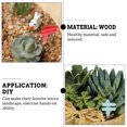 thumbnail image 3 of Shisuyan Mini Fence Model Micro Landscape Garden Fence Wood 20 Pcs 5.00X3.00X0.50Cm, 3 of 9