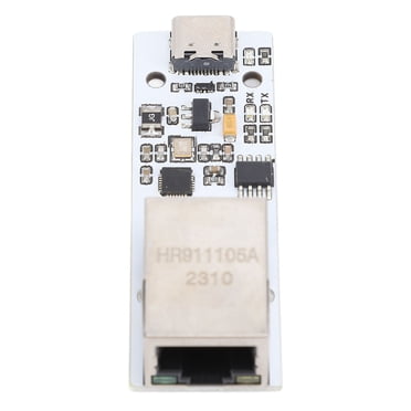 Module de Réseau Série vers Ethernet CH9120, Facile à Connecter 300bps vers 921600bps USB vers RJ45 Module Ethernet pour Maison Bureau