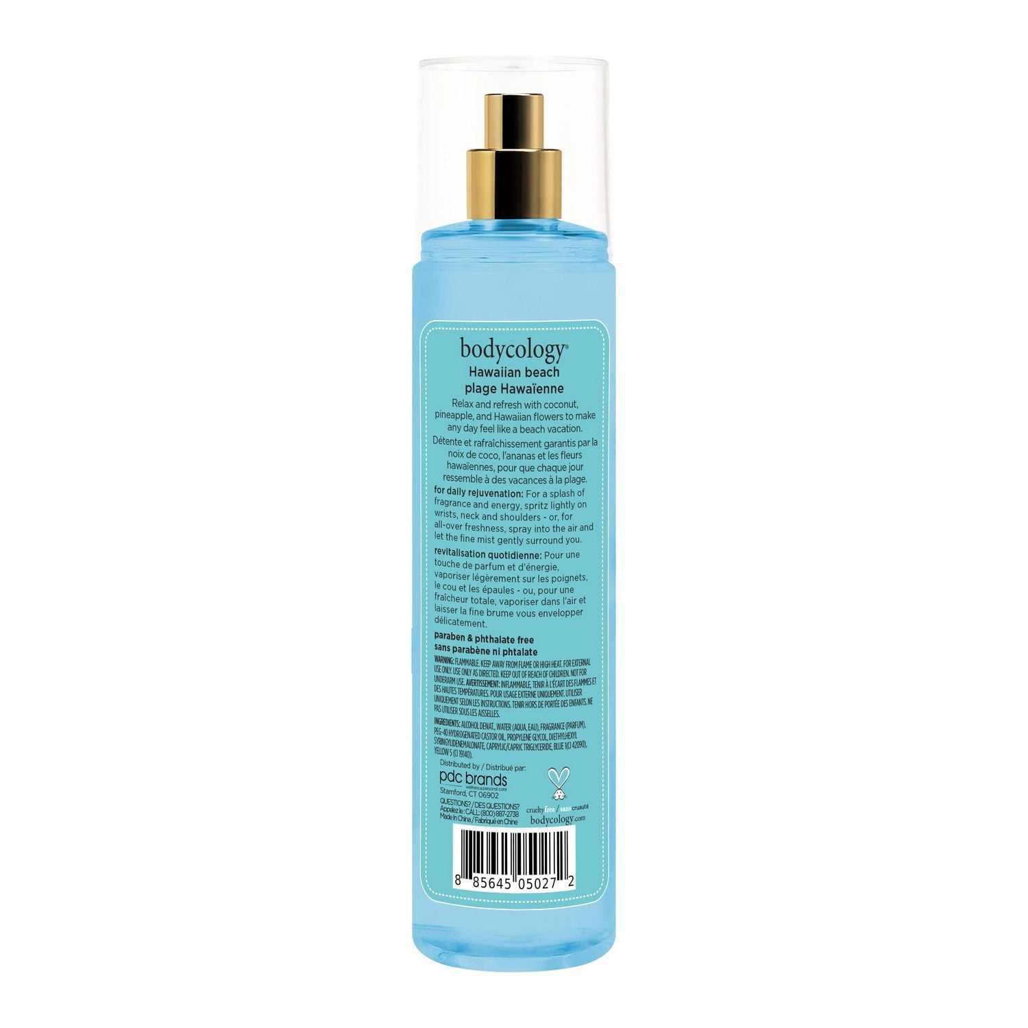 Bodycology Plage Hawaïenne Brume Parfumée, 237 ml