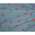 thumbnail image 4 of oneOone Polyester Lycra Fabric Leaves & Apple Fruit Fabric BTY 56 Inch Wide, 4 of 4