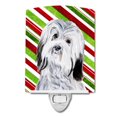 thumbnail image 1 of Carolines Treasures SC9809CNL Havanese Candy Cane Christmas Ceramic Night Light, 1 of 2