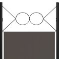 thumbnail image 4 of vidaXL Paravent à 3 Panneaux Anthracite 120x180 cm, 4 of 5