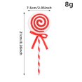 thumbnail image 3 of WIFKLSIIPG Colorful Christmas Lollipop Decoration Holiday Big Lollipop Candy Christmas Tree Decoration Props, 3 of 4