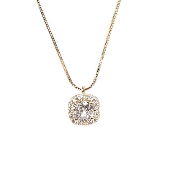 EGNMCR Colliers et Pendentifs Femmes Collier Cœur Amour S Imple Tempérament Chaîne de Clavicule Lov The Necklace