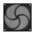 thumbnail image 2 of SilverStone Technologies FF125B 120 mm Size HiFlow Filter with Magnet, Black, 2 of 5