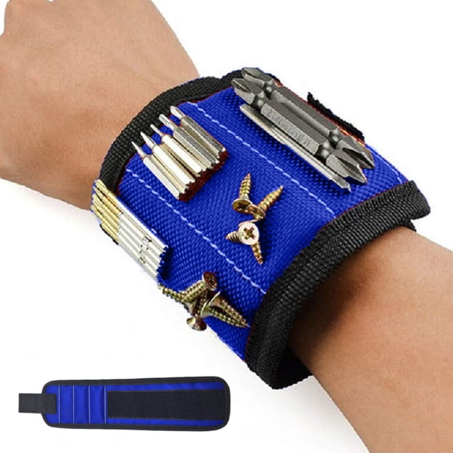 Yhmxh Kitchen Gadgets Magnetic Wrist Strap Carpenter Multifunction Tool Nail Small Hardware Tool Nail Suction Wrist Strap Kitchen Aid Attachments Kitchen Accessories for Hmoe Kitchen Restaurant