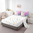 thumbnail image 3 of YST Mermaid Comforter Set, 7-Piece, Colorful Rainbow Theme, Queen Size, 3 of 5