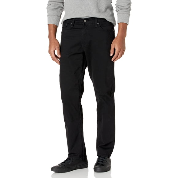Signature by Levi Strauss & Co. Gold Label Jeans Techniques Athlétiques pour Hommes, raven, 48W x 30L