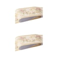 thumbnail image 4 of Decodeary Wood Marbling SelfAdhesive Skirting Line Exquisite Workmanship And Retro Fashion PVC Waterproof Waist Line For Wall PVC Beige garden 2Set, 4 of 6