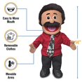 thumbnail image 3 of 14" Carlos, Hispanic Dad / Businessman, Hand Puppet, 3 of 6