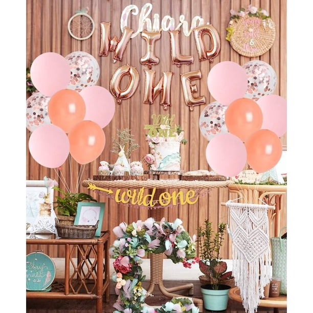 Décorations De 1Er Anniversaire En Forme De Lapin Pour Filles Rose Some Décorations De 1Er Anniversaire En Forme De Lapin Pour Filles Rose Some