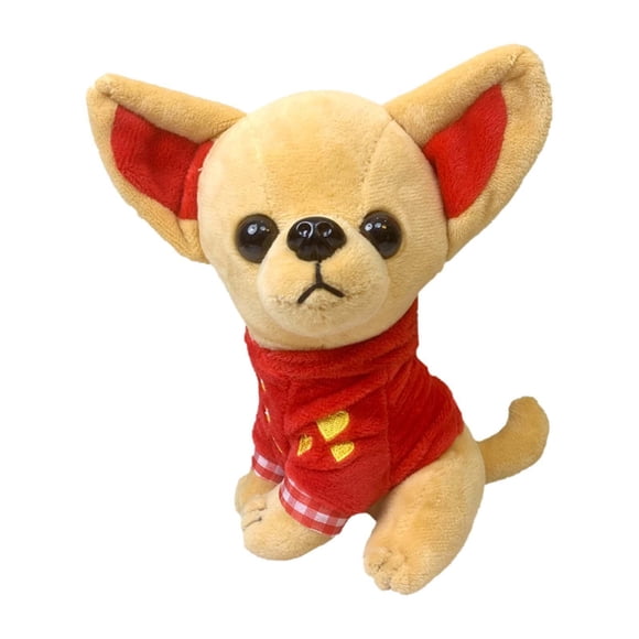 Jindong 18cm Cute Chihuahua Dog Plush Toy Soft Stuffed Animal Doll Birthday