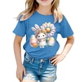 thumbnail image 1 of XDZJLR T-Shirt pour Tout-Petites Filles T-Shirt Enfants Pâques Graphique Coupe Ample Décontracté Manches Courtes Col Rond pour Garçons T-Shirts 2-3 Ans, 1 of 4