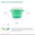 thumbnail image 3 of melii Snap & Go Pots 4x6oz, 3 of 8