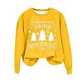 thumbnail image 2 of DPTALR Chandail à Col Rond à Manches Longues Imprimé de Noël pour Femmes, Coupe Ample, 2 of 4