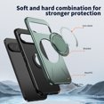 thumbnail image 2 of Magnetic For Google Pixel 10A Phone Case,360° Rotatable Ring Kickstand,Compatible with Mag-safe,Anti-Drop Protection,Heavy Duty Shockproof Anti-Scratch Rugged Phone Case Cover,Green, 2 of 7