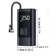 thumbnail image 4 of Portable Car Tire Inflator with 12V Power Cord for Emergency Tire Pumping, Balls, and Inflatable Toys, 4 of 9