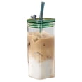 thumbnail image 2 of Coffee Glass Cup, Home Decor, Kitchen, Drinkware, 350ml Transparent Glass, Everyday Use, 2 of 7