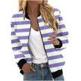 thumbnail image 2 of DecSea Jackets for Woman, Zip Front Nurse Jacket, 4-Way Stretch Fabric, 2 of 5