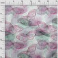 thumbnail image 3 of oneOone Rayon Pink Fabric Butterflies Craft Projects Decor Fabric Printed By The Yard 56 Inch Wide, 3 of 5