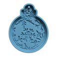 thumbnail image 1 of RYRDWP Ornements de Noël Pendentif Moules Forme Ronde pour Résine Époxy Bricolage Artisanat, 1 of 1