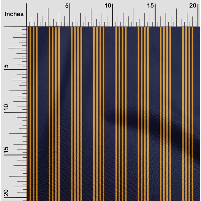 oneOone Viscose Chiffon Fabric Vertical Stripe Decor Fabric Printed BTY 42 Inch Wide
