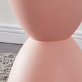 thumbnail image 3 of ORUYROP Footstool, Thickened Plastic Shoe Changing Stool, Round Footstool, Living Room Footstool, Low Coffee Table Footstool Living Room Bedroom Shoe Changing Stool Modern Home(Pink), 3 of 7
