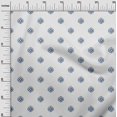 thumbnail image 2 of oneOone Georgette Viscose Fabric Circle Ikat Decor Fabric Printed BTY 42 Inch Wide, 2 of 4