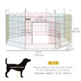 thumbnail image 3 of PawHut Pet Playpen Portable Octagon Dog Exercise Fence for Outdoor, 3 of 10