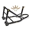 thumbnail image 2 of Venom Motorcycle Front+Rear Headlift Dual Lift Stand Compatible with Suzuki SV1000 (03 & 05+), 2 of 5