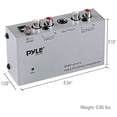 thumbnail image 4 of PylePro PP444 Préampli de Tourne-Disque Phono Ultra Compact, 4 of 7