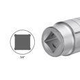 thumbnail image 5 of Unique Bargains 34mm 12 Point Shallow Socket 3/4' Drive Standard Metric Chromium Vanadium Steel, 5 of 5
