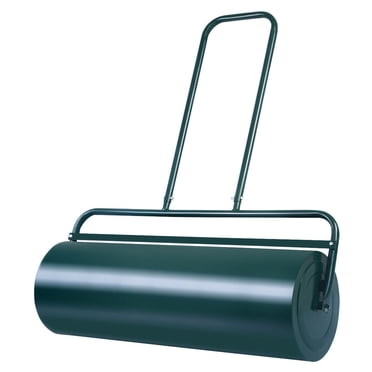 Gymax 17-Gallon Lawn Roller Heavy-Duty Steel Push/Pull Sod Roller 36'' x 12'' Green
