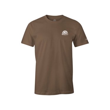 Gravity Outdoor Co. Mens Fine Jersey T-Shirt - Brown - Medium