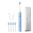 thumbnail image 2 of Aursykel Electric Toothbrush USB Rechargeable with 4 Replacement Heads for Adults IPX7 Waterproof 5 Modes Smart Timer Long Battery Life Includes Charging Cable and Organizer, 2 of 8