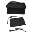 thumbnail image 1 of Accessoire de voyage portable Mini voiture micro-ondes 12 V Four électrique Chauffage rapide Boîte de pique-nique pour voyage camping nourriture cuisine Noir, 1 of 14