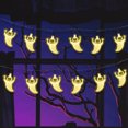 thumbnail image 4 of Agiferg Halloween Lights 19.7FT 40 LED Waterproof 3D Ghost Battery Operated String Lights Cute Light For Window Indoor Outdoor Decor Halloween Party Decorations, 4 of 9