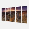 thumbnail image 2 of Paysage Automne Coucher de Soleil Panorama - Paysage Toile Art Print, 2 of 3