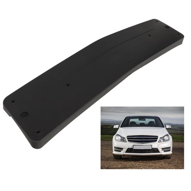 Front Bumper License Plate Holder License Plate Holder Front Bumper Number Plate Holder License Plate Bracket A2048173278 Front Bumper License Plate Holder 2048173278 Replacement